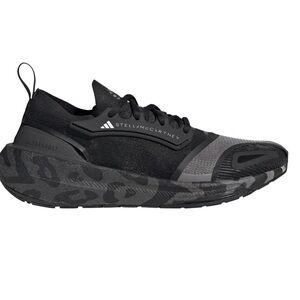 Adidas by Stella McCartney Black and Gray Athletic Shoes with Cushioned Sole